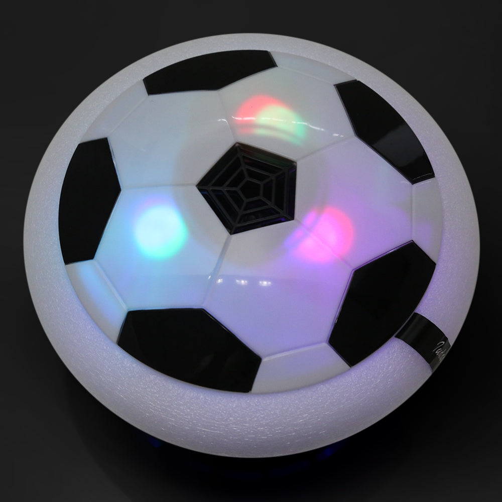 Air Power Soccer Disc LED Lights Kids Gliding Hover Football