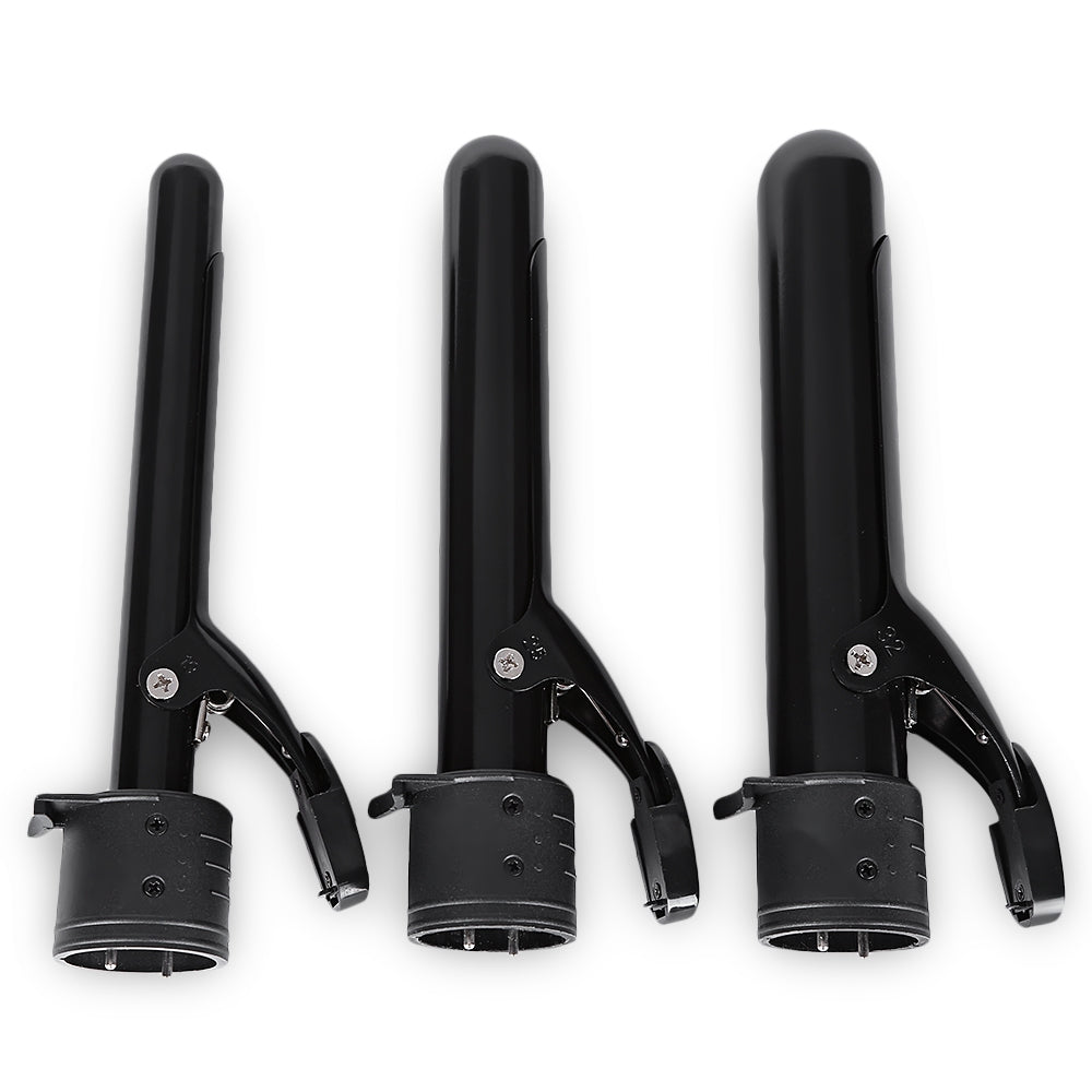 DODO 2819 Interchangeable 3 in 1 Clip-less Multifunctional Iron Hair Curler Set