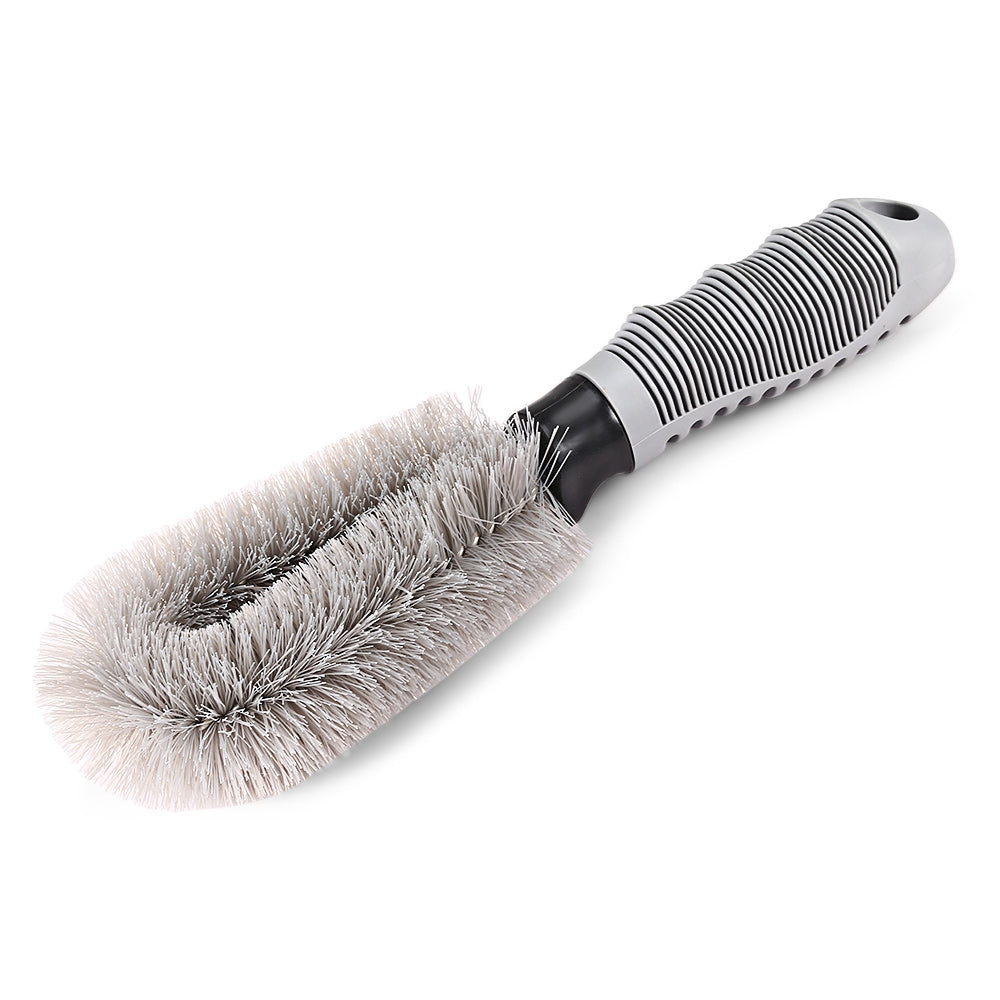 Car Tire Cleaning Brush with Steel Ring