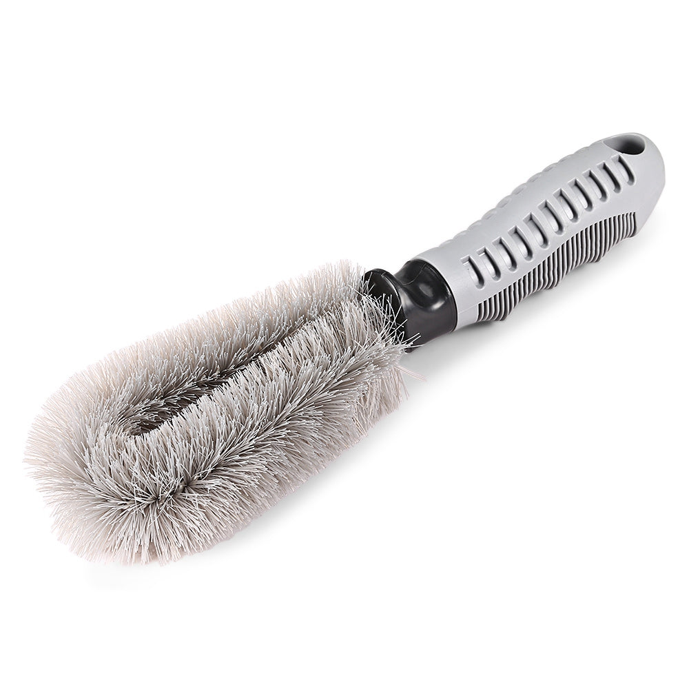 Car Tire Cleaning Brush with Steel Ring