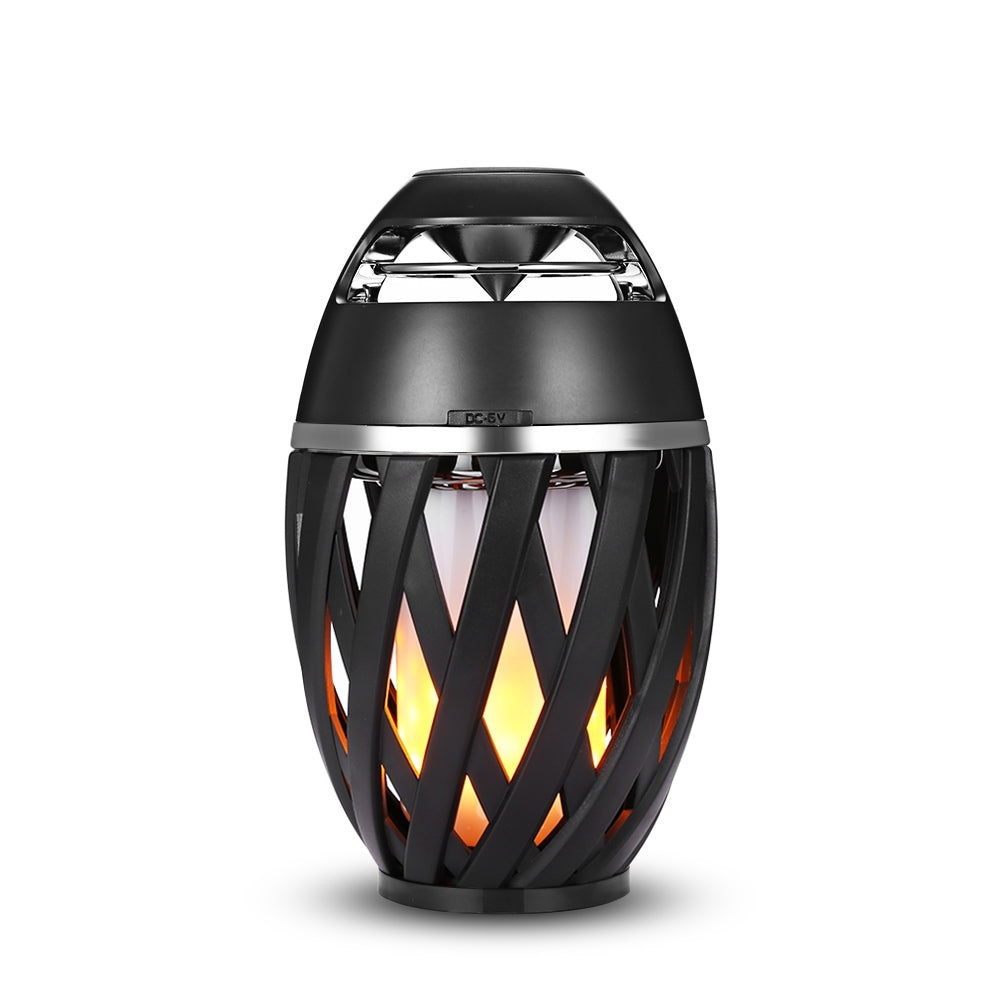 A1 Bluetooth Speaker Portable LED Flame Light