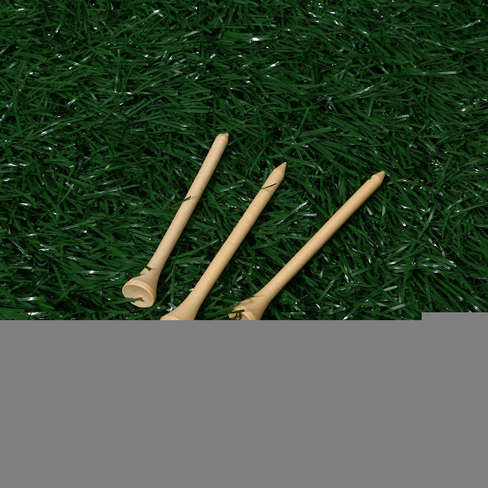 Dominant 100pcs 83MM Bamboo Wooden Golfing Tee
