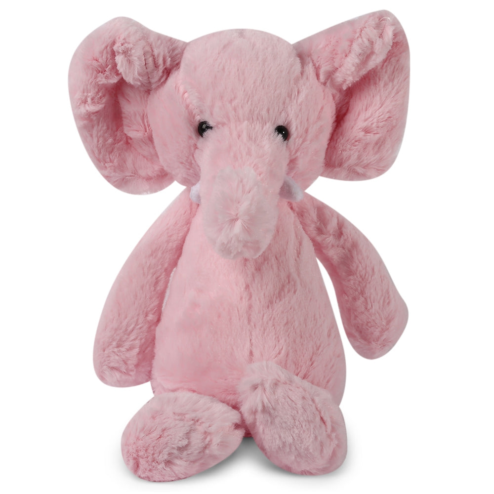 2 PCS Stuffed Elephant Plush Doll Toy Gift for Baby (Color Random)