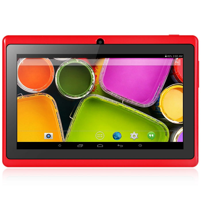 7 inch Q88H A33 Android 4.4 Tablet PC WVGA Screen A33 Quad Core 1.2GHz 512MB RAM 8GB ROM Dual Ca...