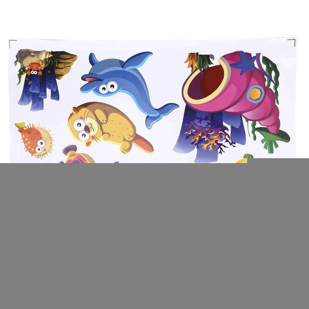 3D Puzzle Sea Animals Drawing Toy Set for Children