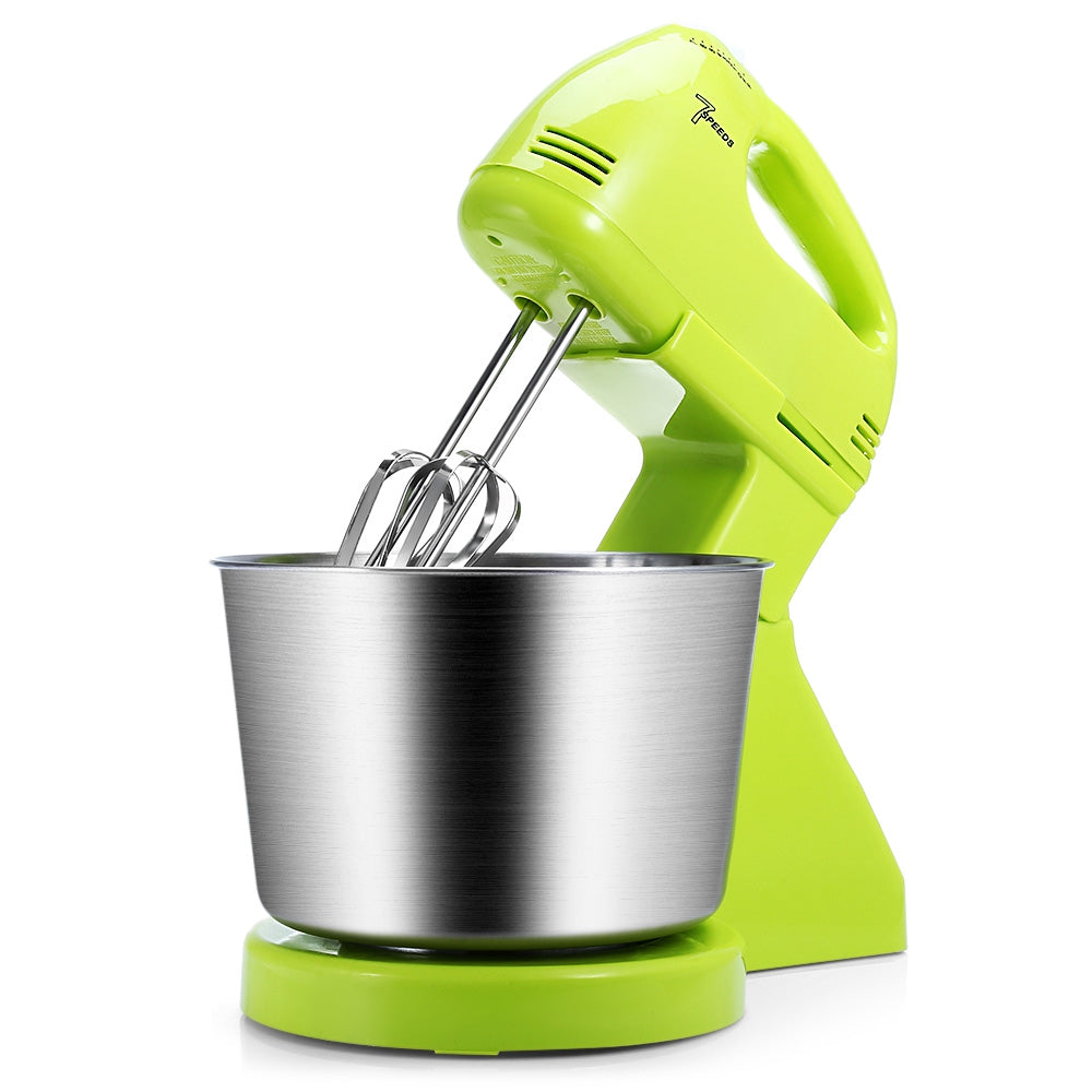 2 in 1 180W 7-speed Kitchen Electric Stand Hand Mixer Whisk Blender for Bread Egg Dough