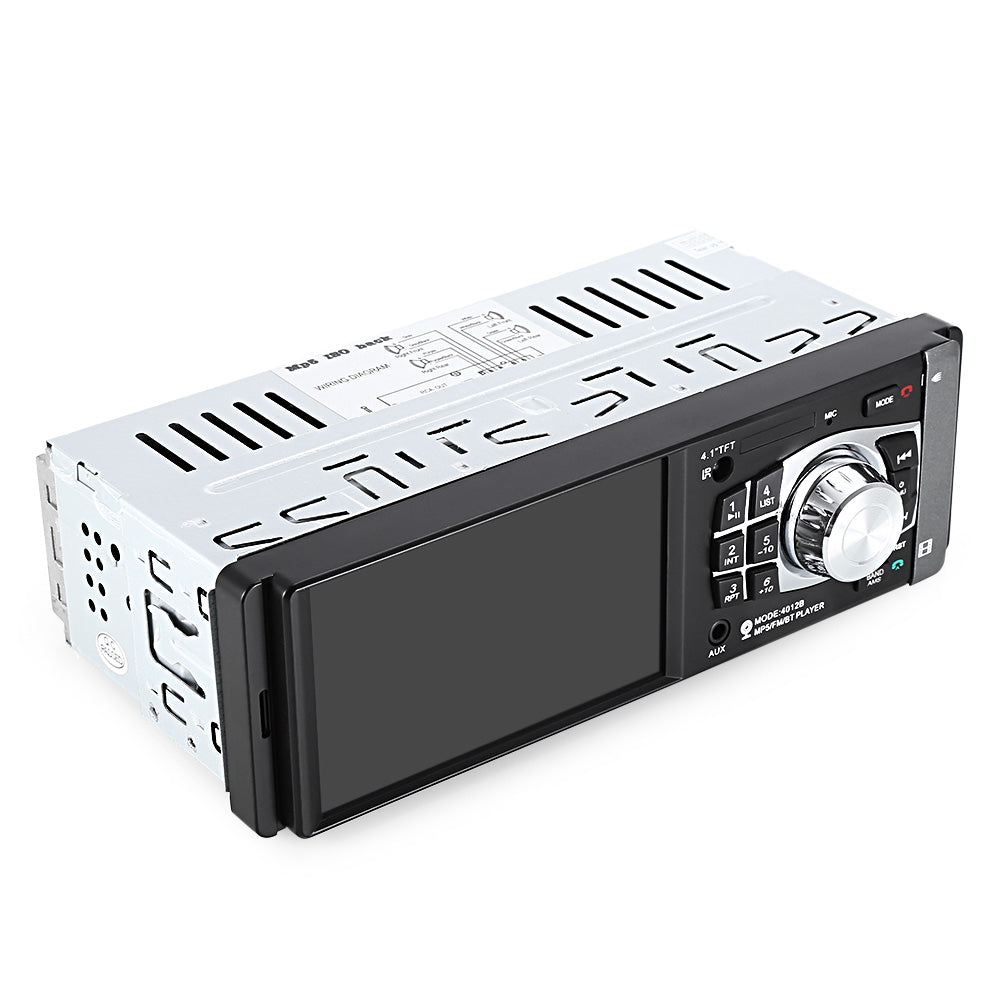 4012B 4.1 inch Car MP5 Vehicle-mounted Radio Multimedia Player Audio Video AUX FM USB Remote Con...