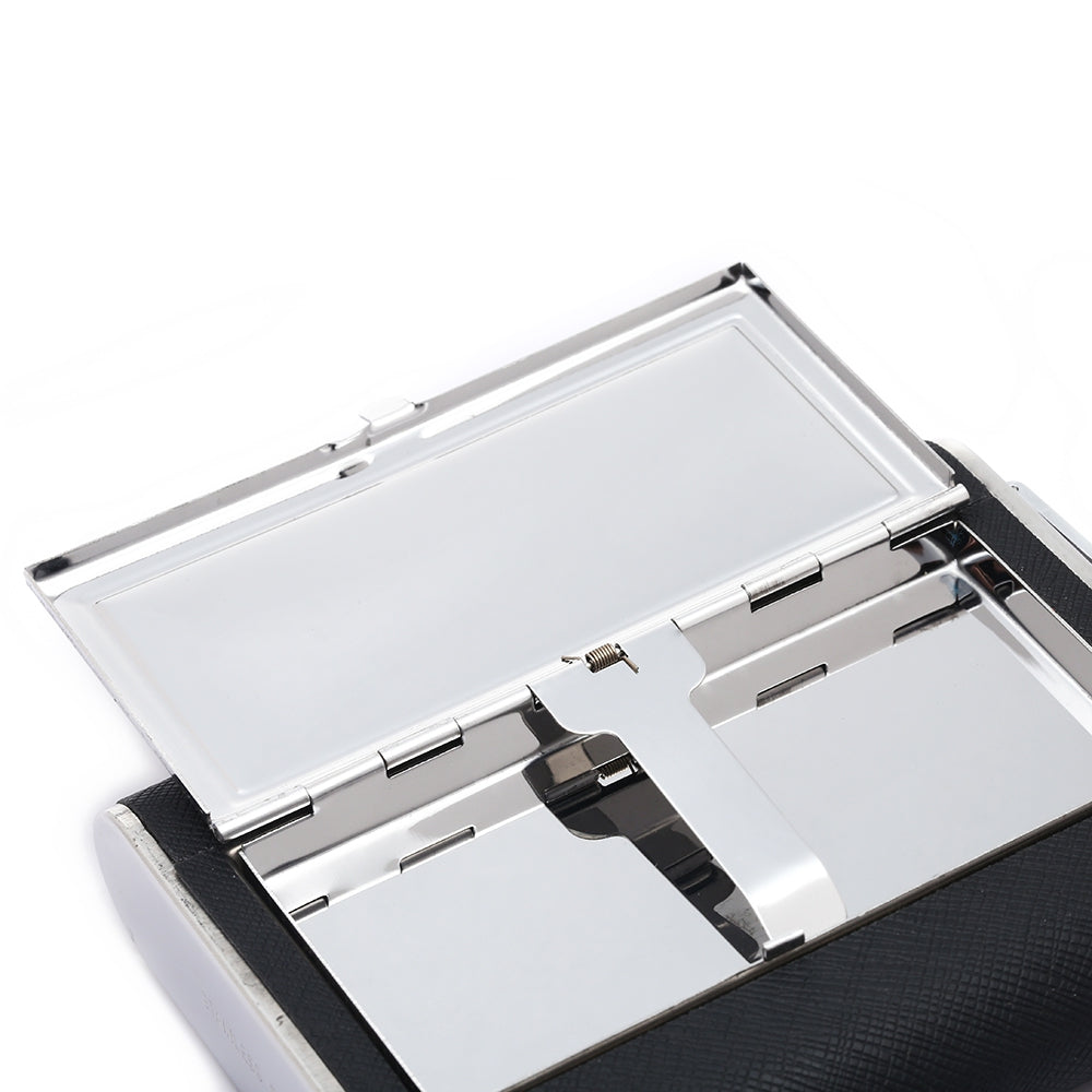 6oz Portable Dual-purpose Stainless Steel Flagon Cigarette Case