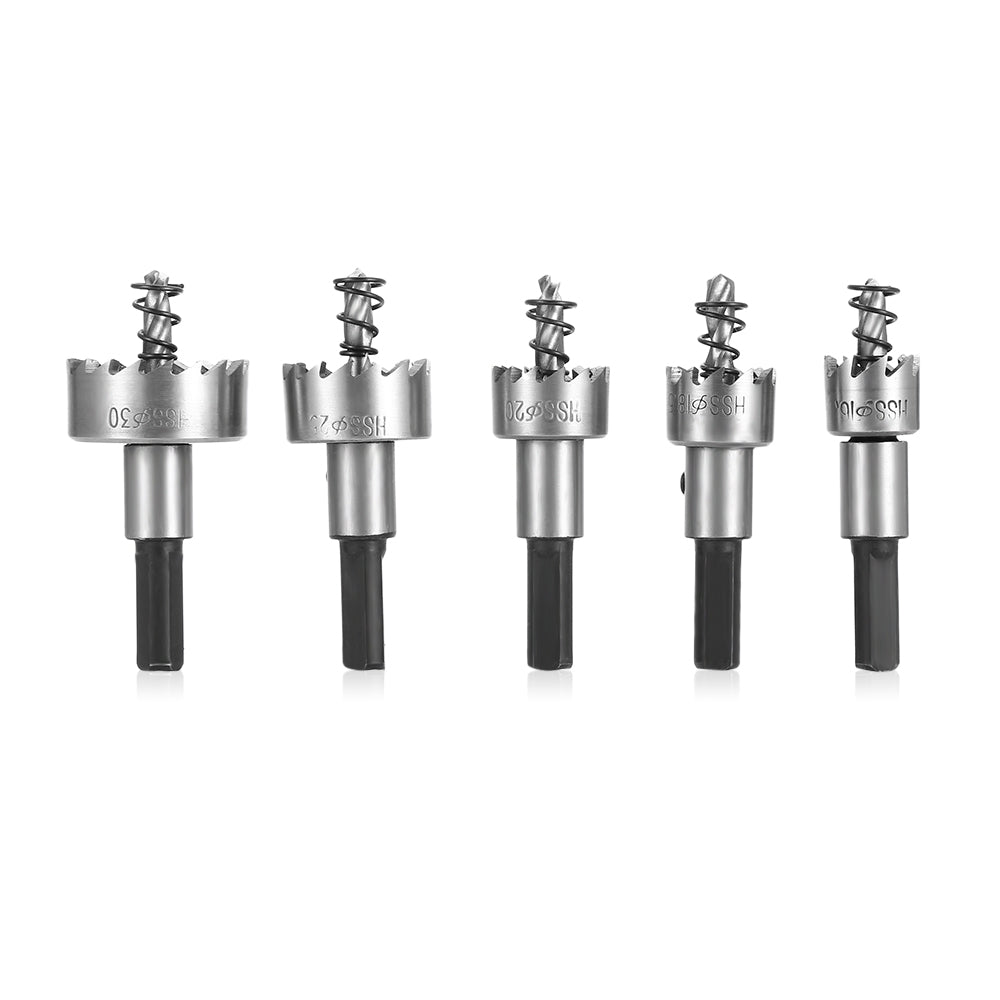 5pcs High Speed Steel Drill Bit Hole Saw Tooth Cutter Tool