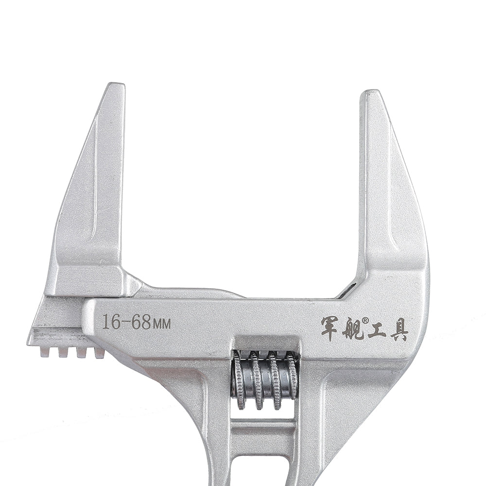 16 - 68mm Large Opening Adjustable Wrench Hand Tool