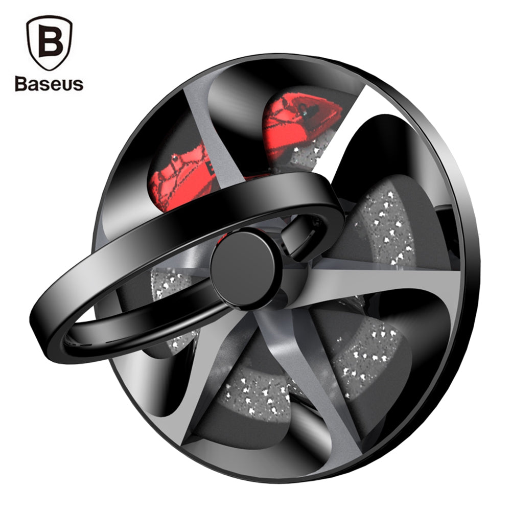 Baseus Wheel Ring Bracket Phone Stand Finger Grip Holder