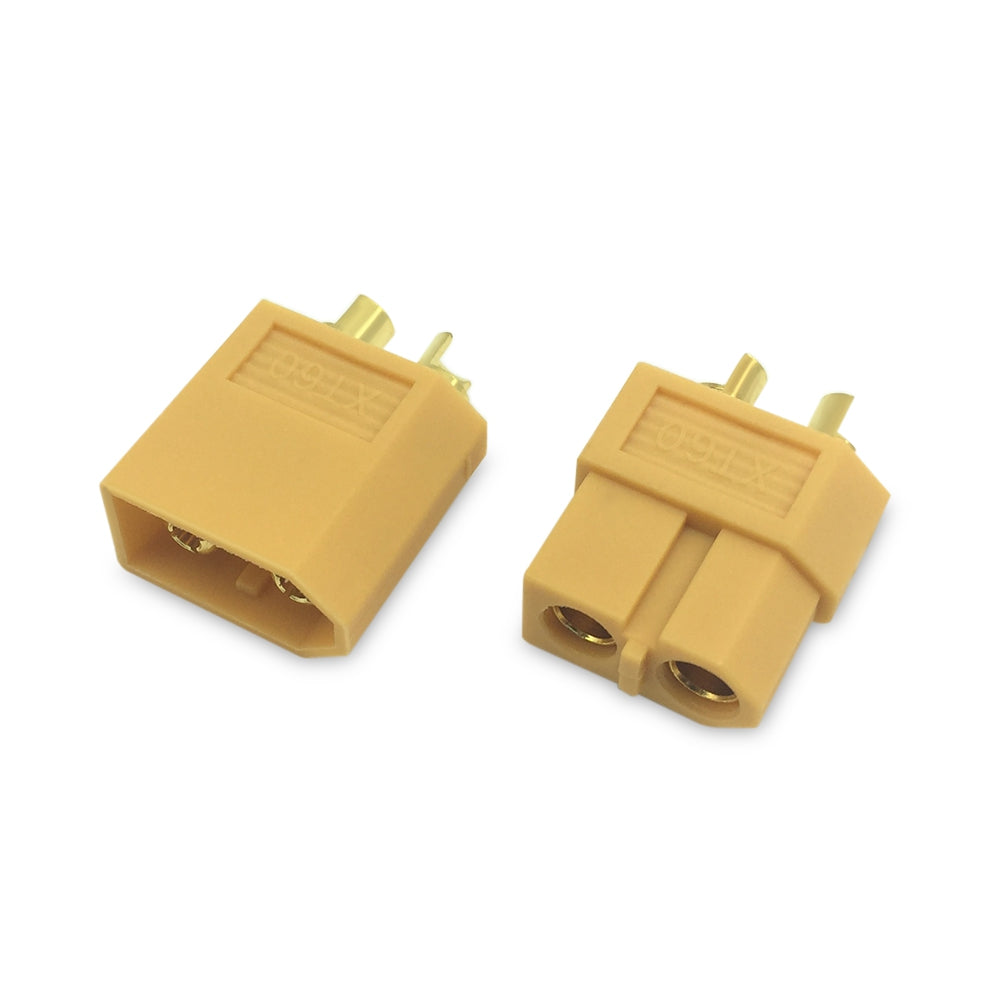 2PCS XT60 Male + Female Bullet Copper Connector Plug