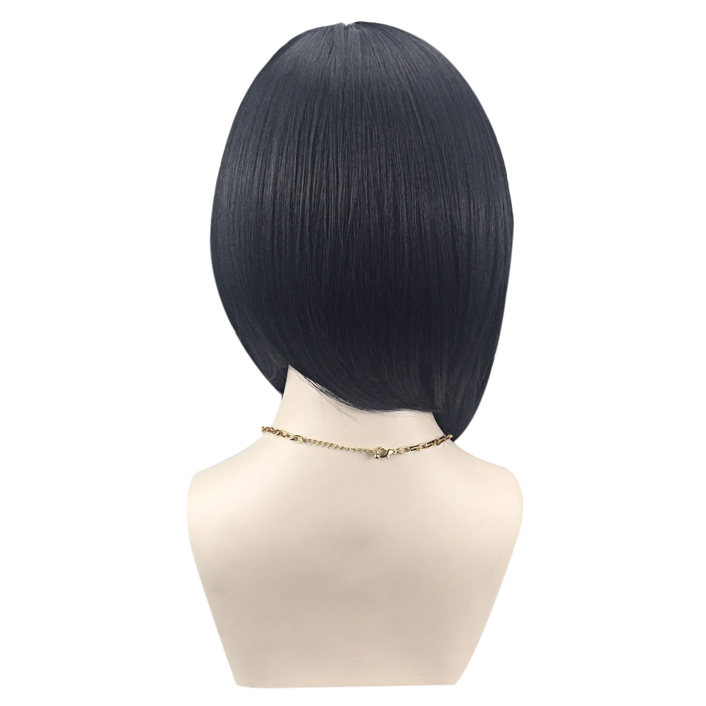 Adiors Side Parting High Low Short Bob Straight Synthetic Wig