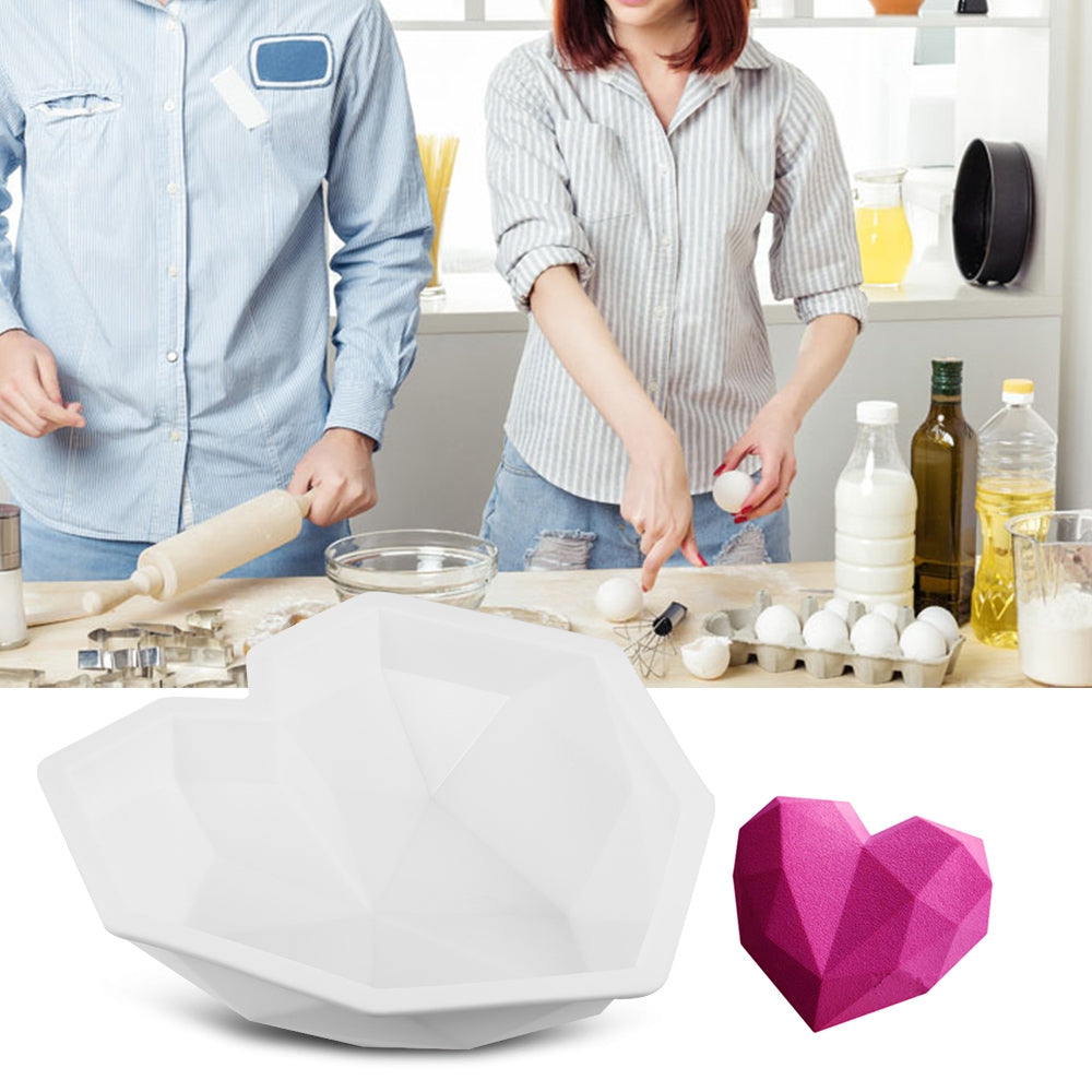 DIY Love Form Silicone Mousse Cake Mold