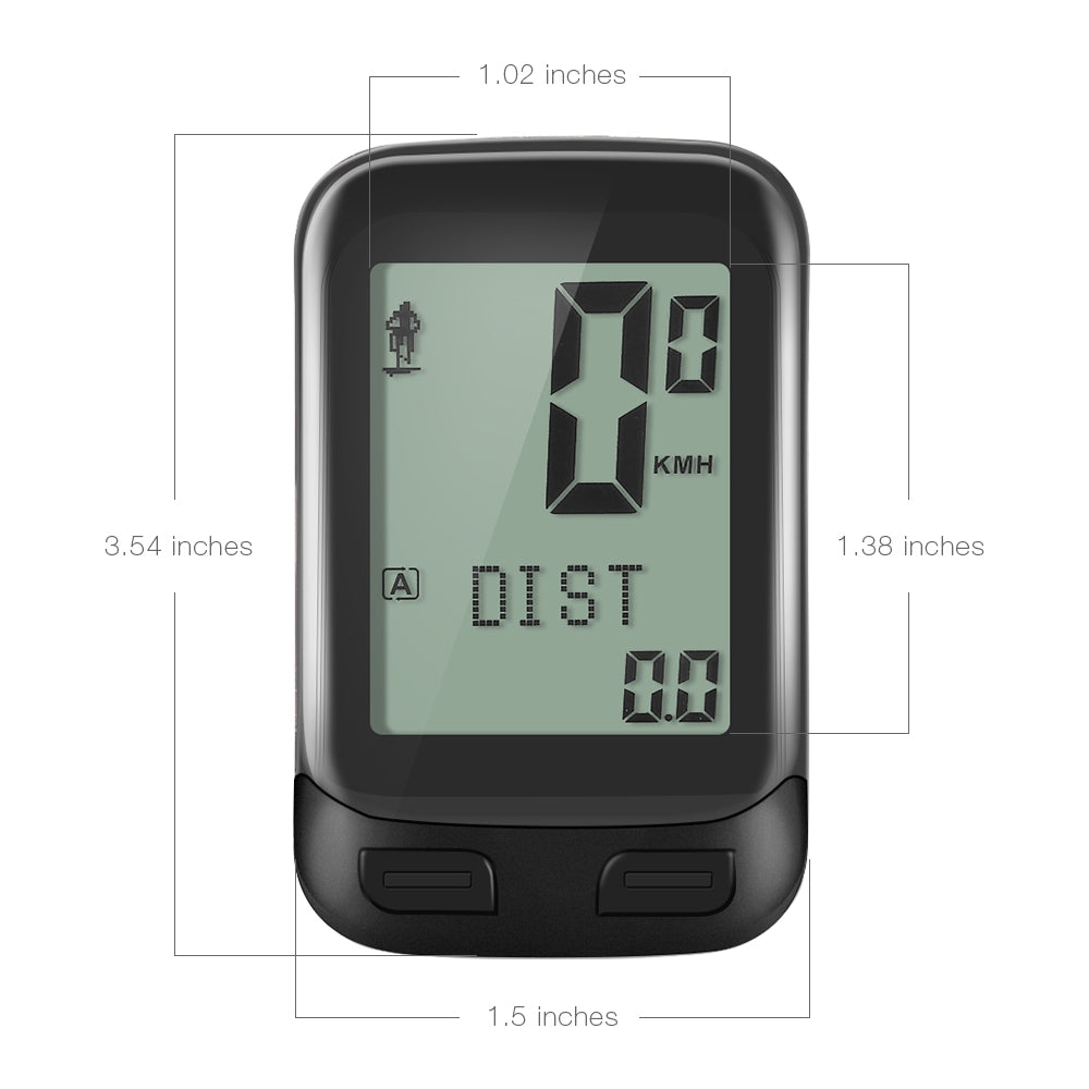 BKV - 3500 Wireless Bike Cycling Computer Bicycle Speedometer