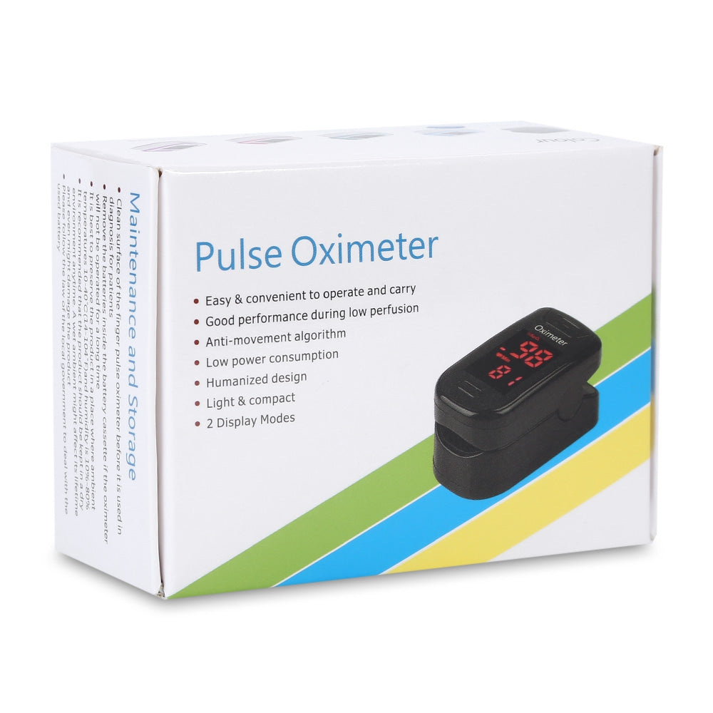 Digital Health Care Finger LED Pulse Oximeter SPO2 PR Fingertip Monitor Portable Blood Oxygen