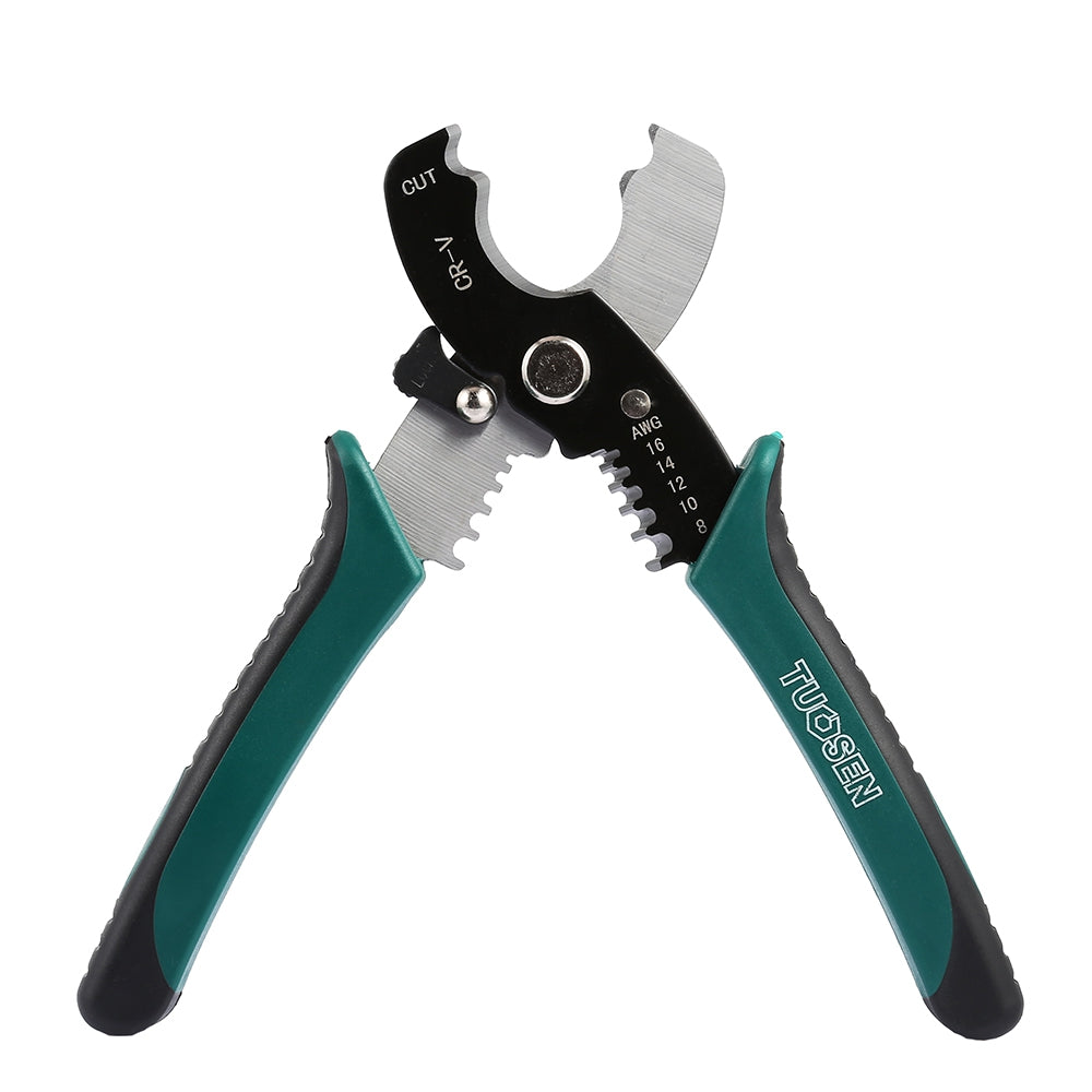 8 inch Cable Wire Cutter Stripper Multi-functional Stripping Pliers