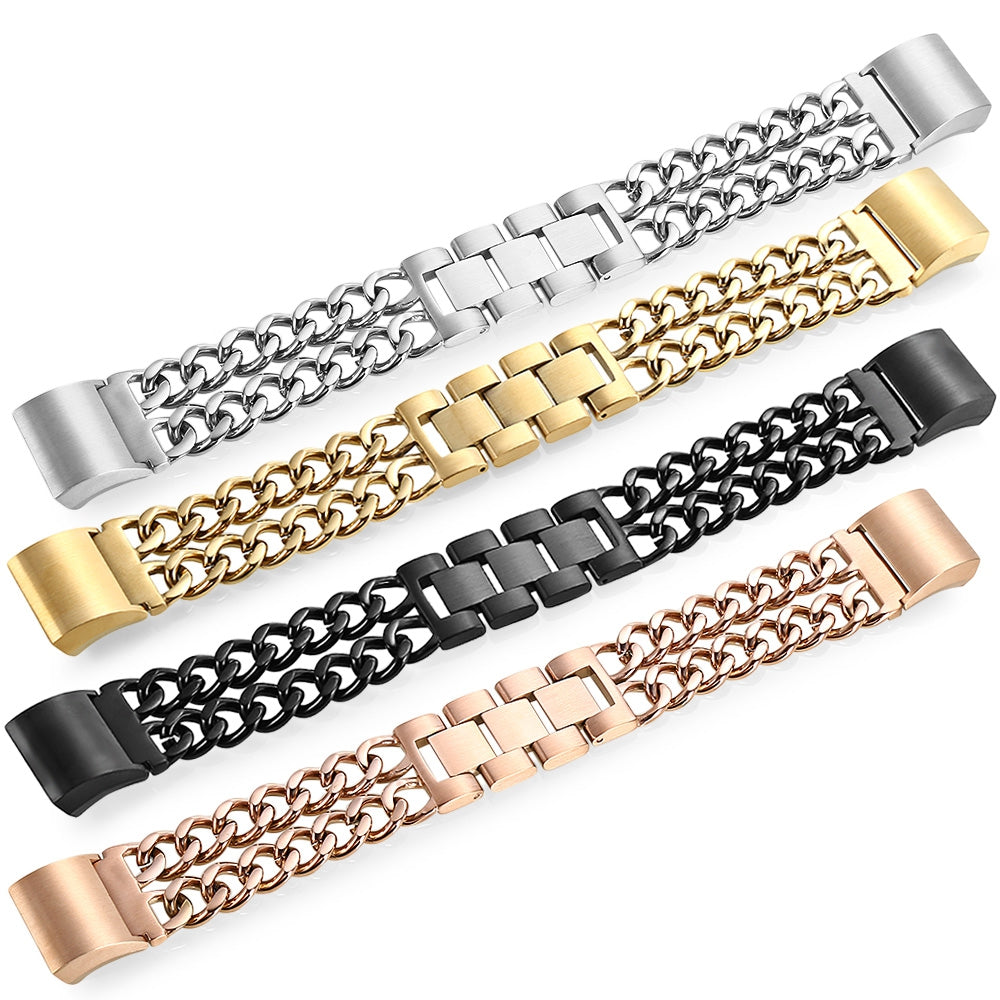 20mm Stainless Steel Strap for Fitbit Charge 2 Smart Bracelet