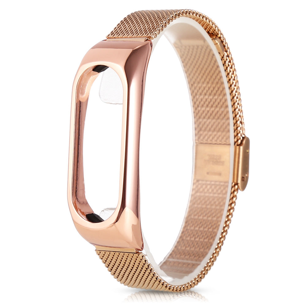 14mm Stainless Steel Net Strap for Xiaomi Mi Band 2