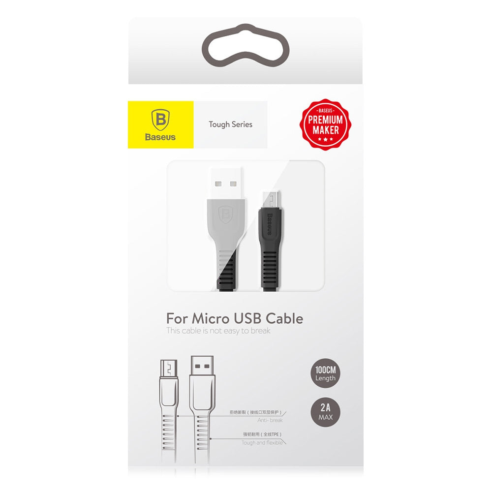 Baseus Tough Series Micro USB 2A Charging Data Cable 1M