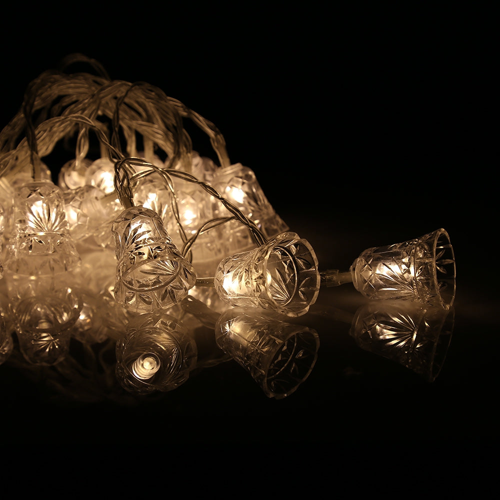 20 LEDs 2M Bell String Light Decoration Lamp