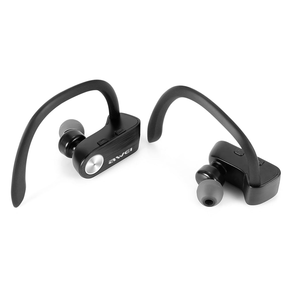 Awei T2 Sweat-proof TWS True Wireless Earbuds Bluetooth 4.2 Sports Headphones On-ear Control