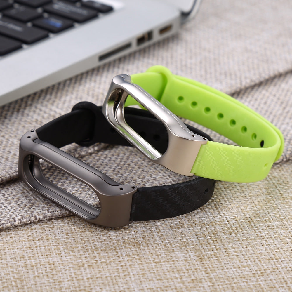 14mm TPE Strap for Xiaomi Mi Band 2 Snap-on Back