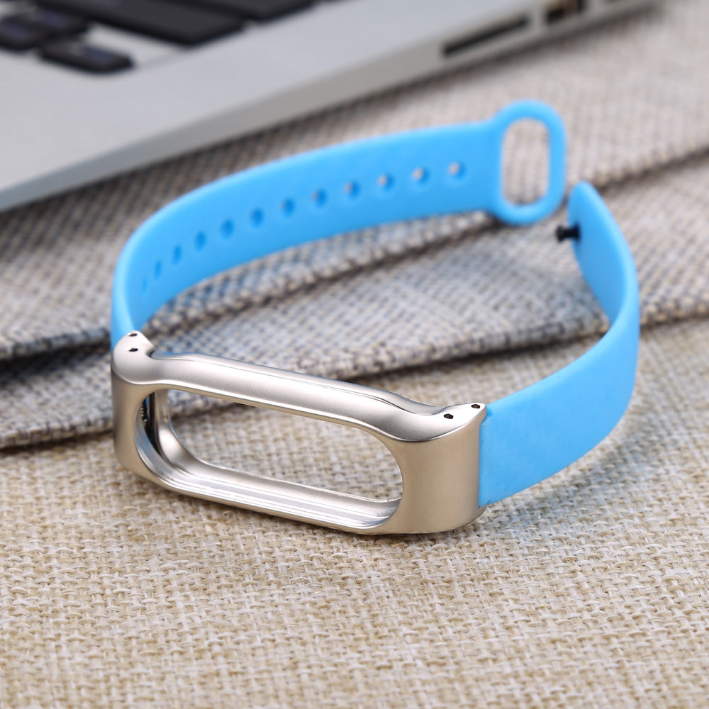 14mm TPE Strap for Xiaomi Mi Band 2 Snap-on Back