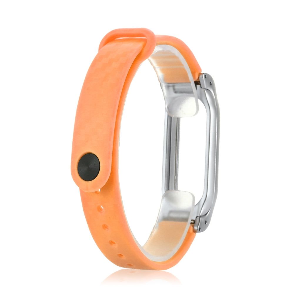 14mm TPE Strap for Xiaomi Mi Band 2 Snap-on Back