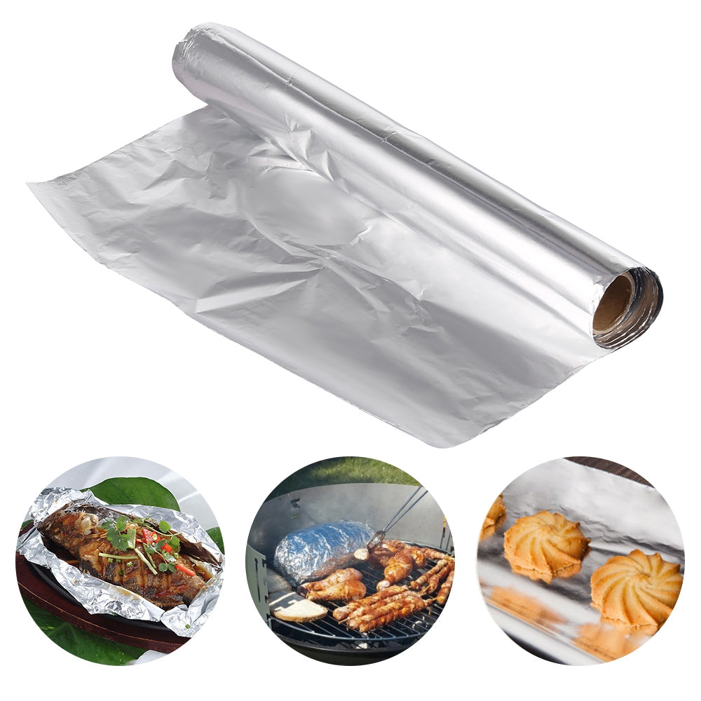 5m x 30cm Aluminum Foil Barbecue Wrapping