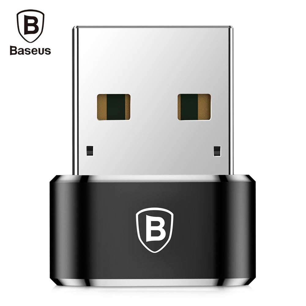 Baseus Mini Male USB to Female Type-C Converter Adapter