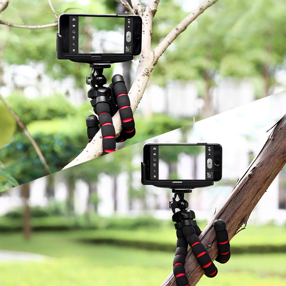 10 inch Flexible Octopus Tripod Holder for Phone and Camera