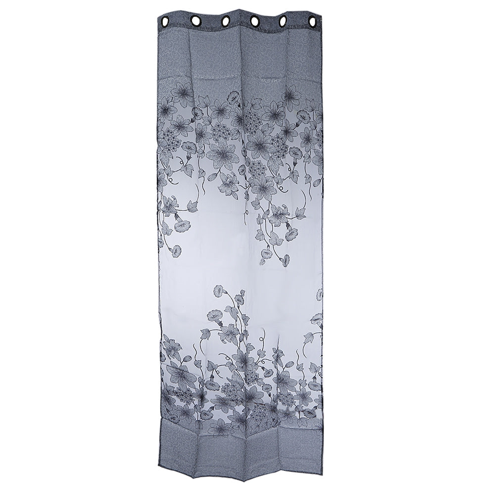 100 x 250cm Burnt-out Window Curtain with Grommet