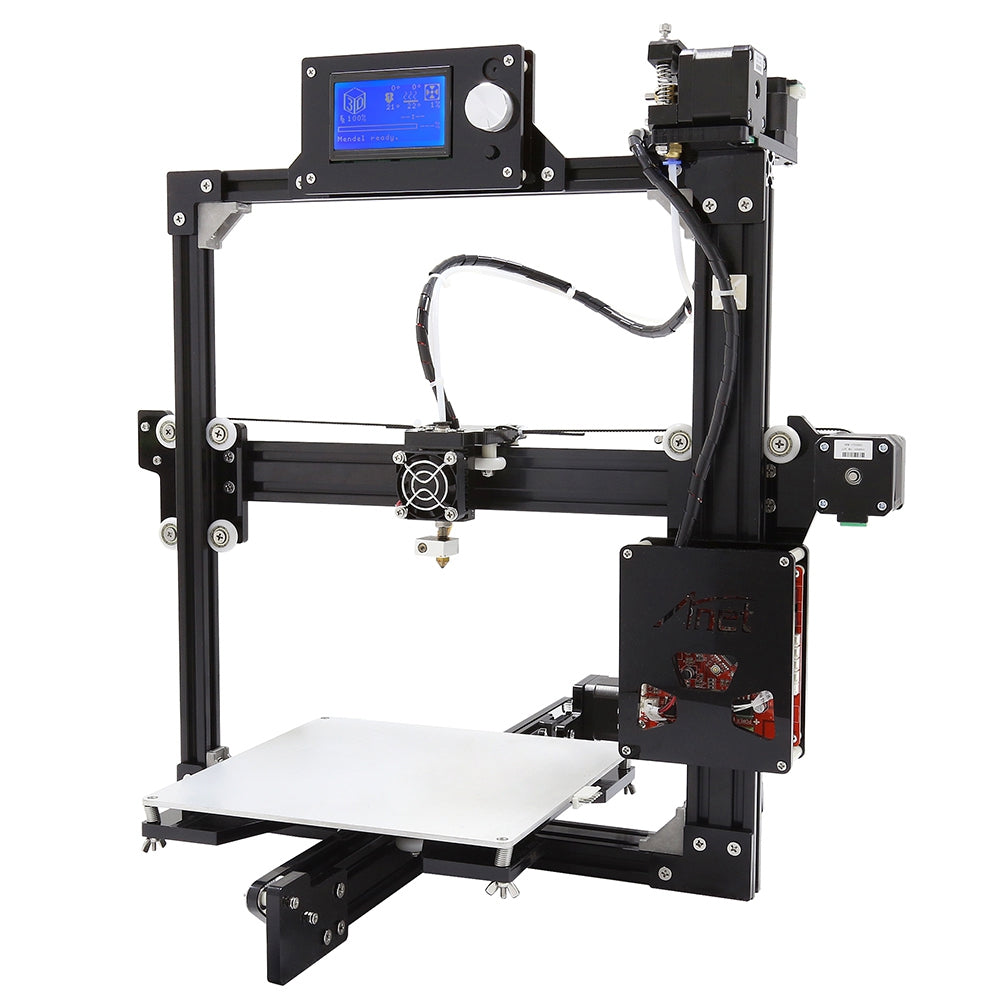 Anet A2 Plus Aluminum Metal 3D Three-dimensional DIY Printer with TF Card Off-line Printing / Op...