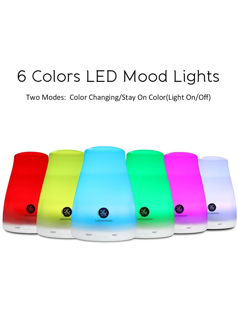 160ML Bluetooth LED Portable Aromatherapy Oil Diffuser