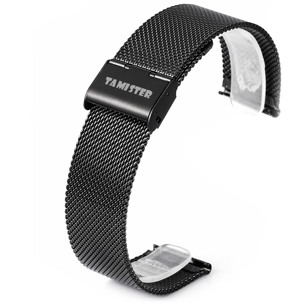 20mm Stainless Steel Mesh Wristband for Xiaomi Huami AMAZFIT