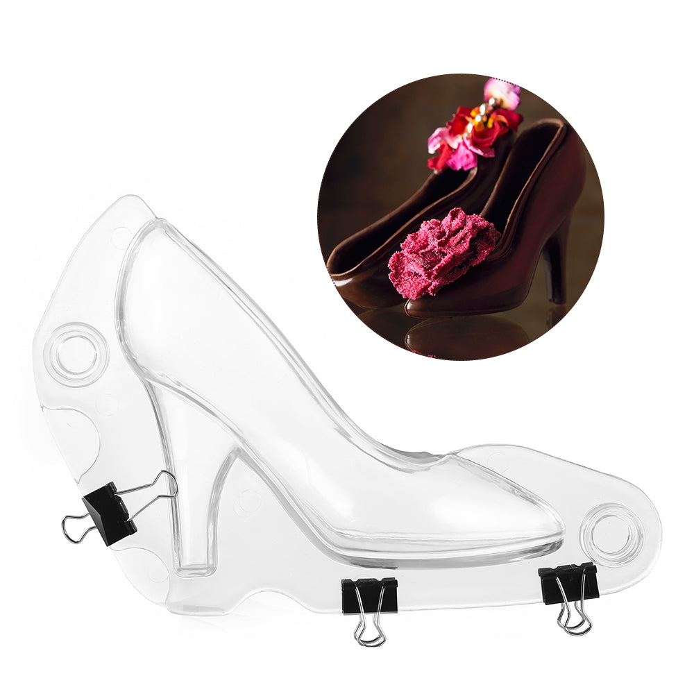 Creative 3D High Heel Shape Fondant Cake Chocolate Mold