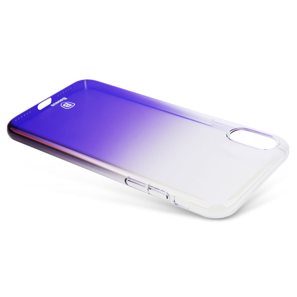 Baseus Glaze Case Ultra Slim PC Back Cover for iPhone X