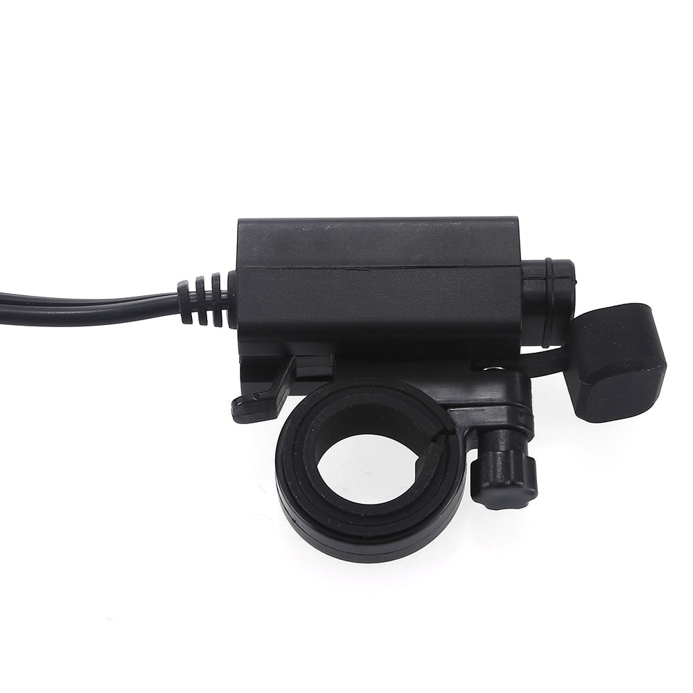 Creative USB Motorcycle Bike Charger with LED Light for Phones / GPS