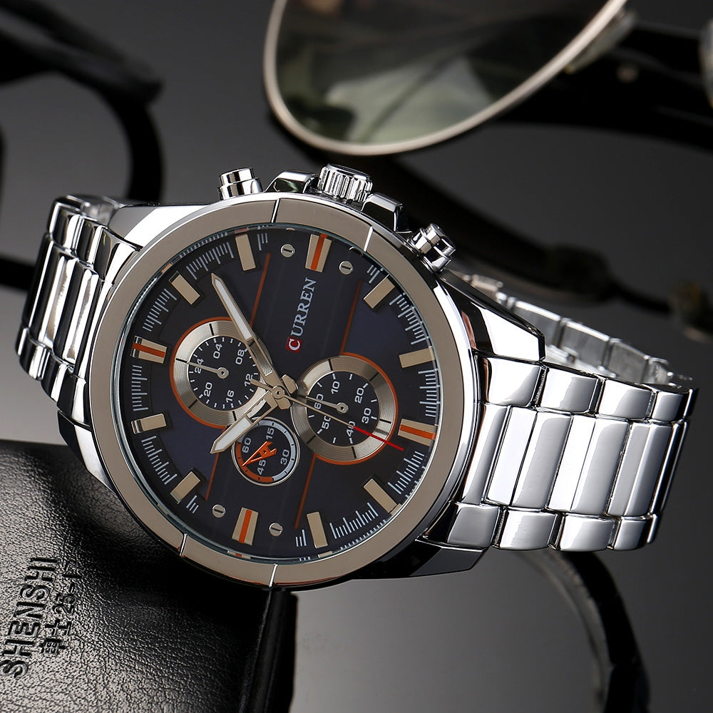 8274 Fashion Men Watch with Alloy Band