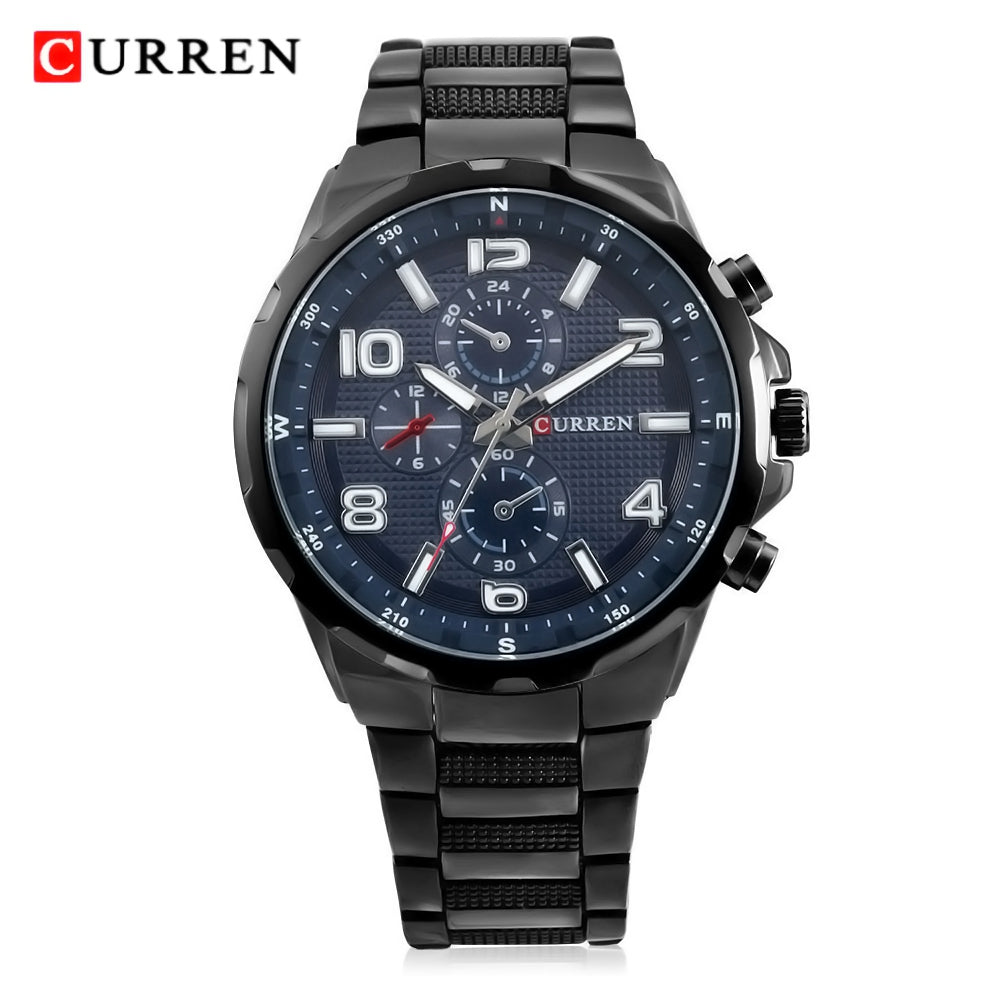 8276 Casual Bussiness Men Watch with Alloy Band