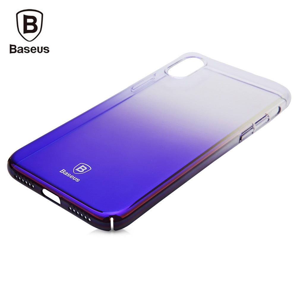 Baseus Glaze Case Ultra Slim PC Back Cover for iPhone X