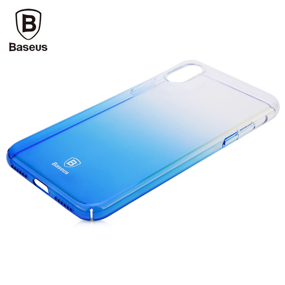 Baseus Glaze Case Ultra Slim PC Back Cover for iPhone X