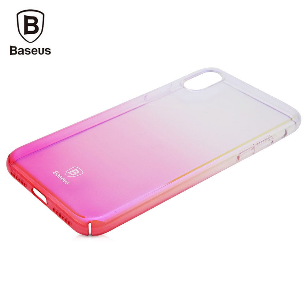 Baseus Glaze Case Ultra Slim PC Back Cover for iPhone X