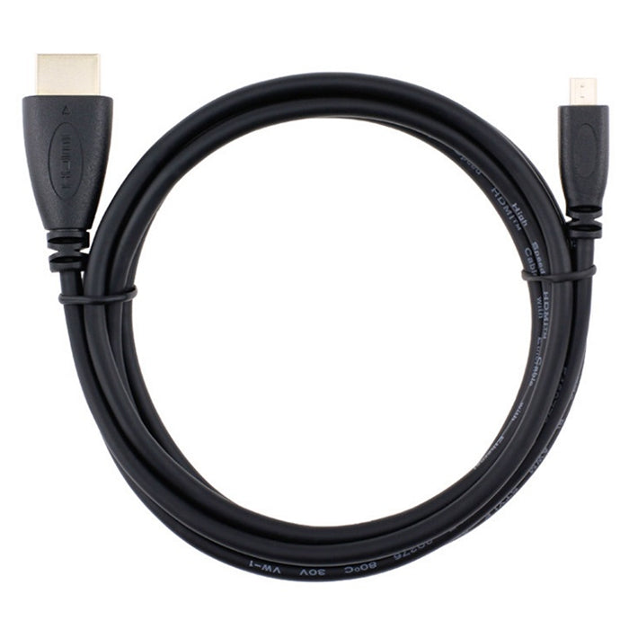 Durable 1.4m HDMI to Micro HDMI Adapter Cable