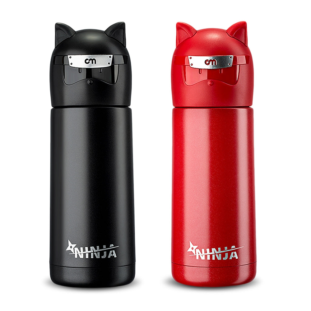 CMSH 350ML Stainless Steel Ninja Cat Insulation Cup