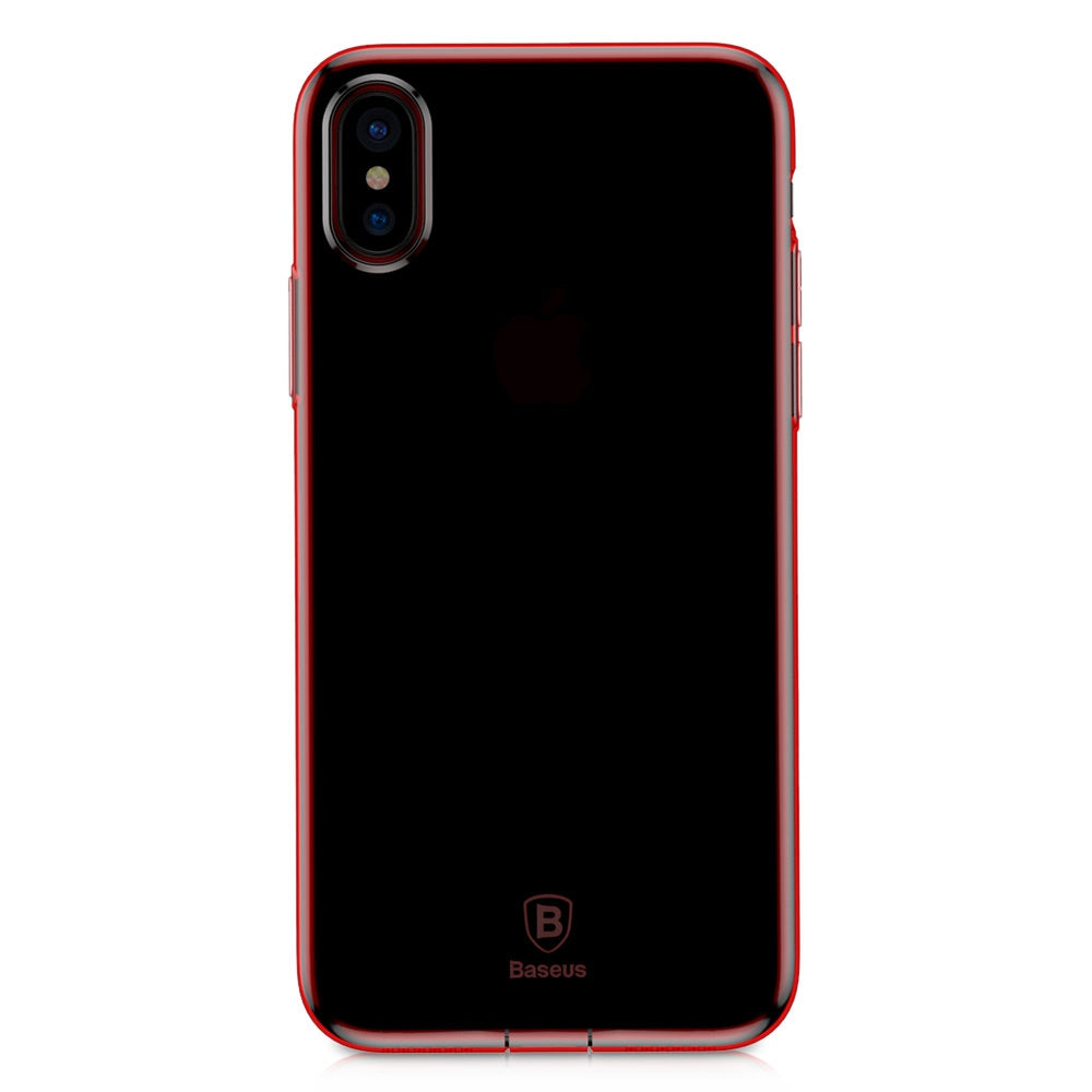 Baseus Simple Series Pluggy Case TPU Back Cover for iPhone X