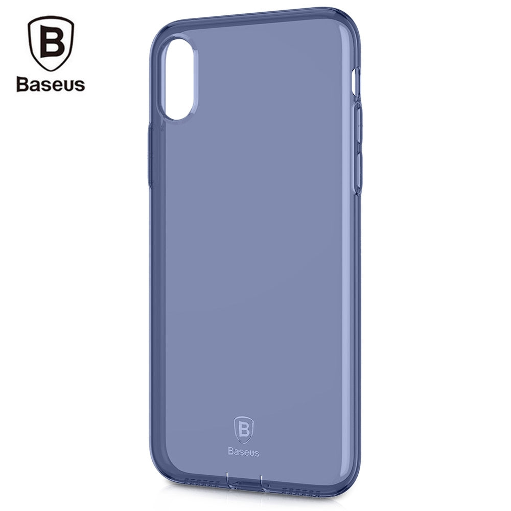 Baseus Simple Series Pluggy Case TPU Back Cover for iPhone X