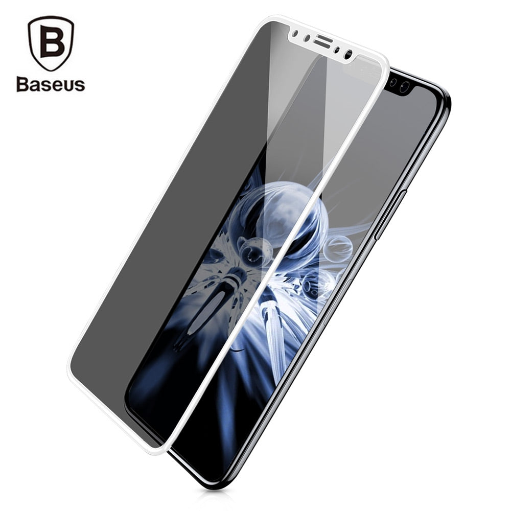 Baseus Anti-peeping Soft PET Tempered Glass Film for iPhone X