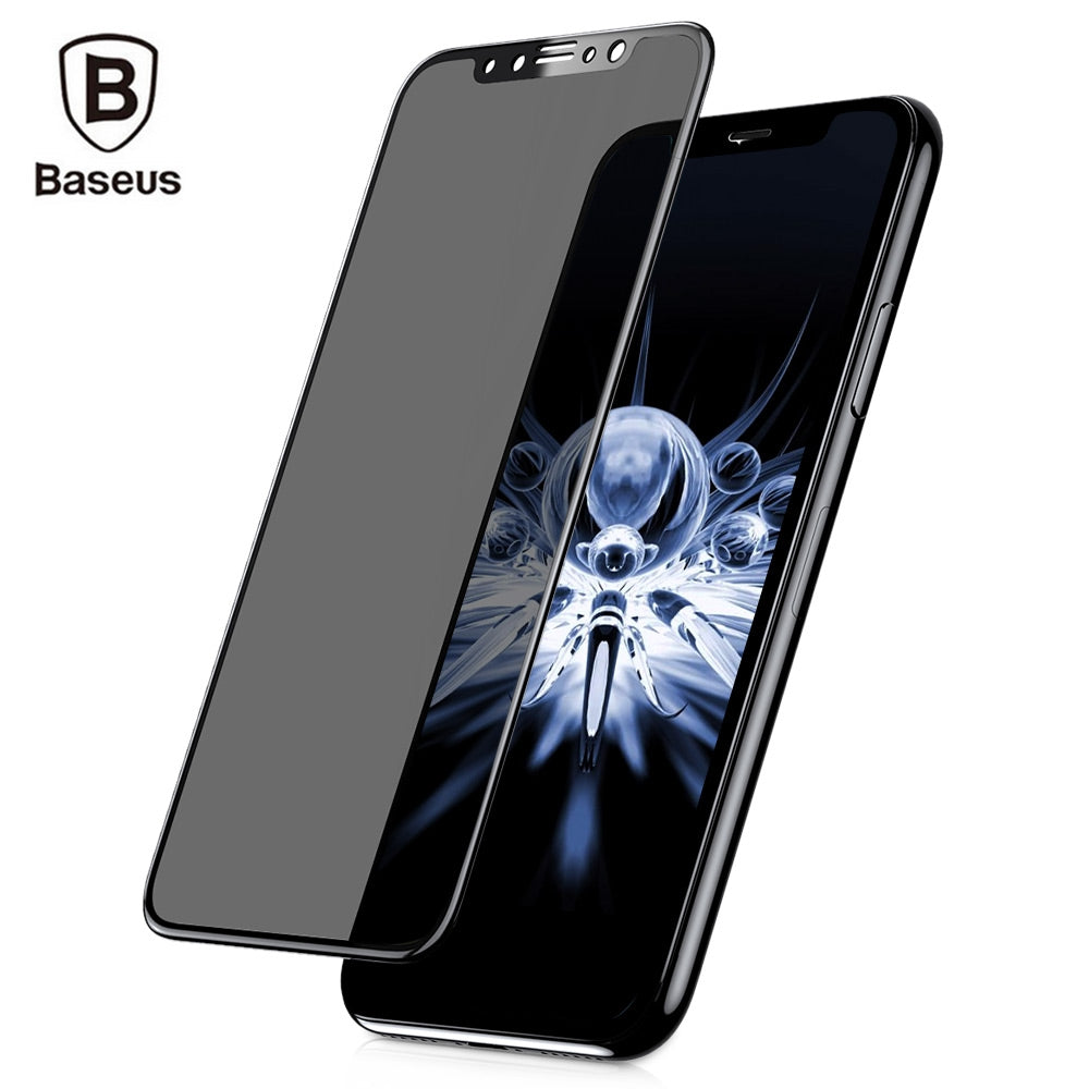 Baseus Anti-peeping Soft PET Tempered Glass Film for iPhone X